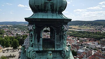 Stundenschlag auf Schloss Heidecksburg vorübergehend stumm Stundenschlag auf Schloss Heidecksburg vorübergehend stumm